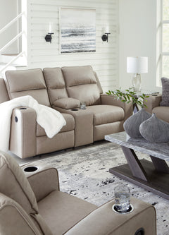 Lavenhorne Pebble Reclining Loveseat and Recliner - Ornate Home