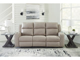 Lavenhorne Pebble Reclining Sofa with Drop Down Table (Online Special Price) - Ornate Home