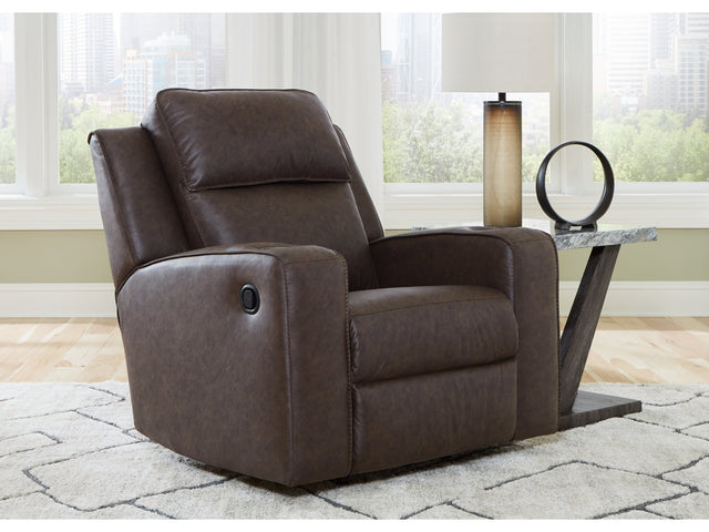 Lavenhorne Umber Recliner - Ornate Home