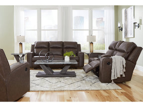 Lavenhorne Umber Reclining Sofa, Loveseat and Recliner - Ornate Home