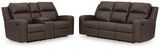 Lavenhorne Umber Reclining Sofa and Loveseat (Online Special Price) - Ornate Home