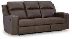 Lavenhorne Umber Reclining Sofa and Recliner - Ornate Home