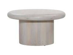 Lavera Whitewash Coffee Table - Ornate Home
