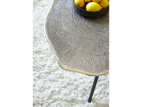 Laverford Chrome/Black Coffee Table and 2 End Tables - Ornate Home