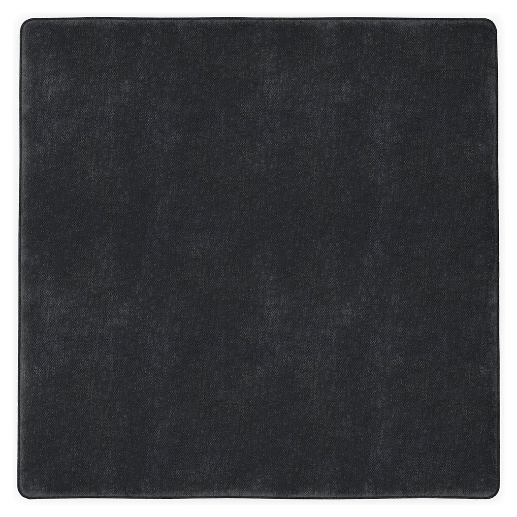 Lavernett Charcoal 3-Piece Sectional and Oversized Ottoman (Online Special Price) - Ornate Home