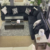 Lavernett Charcoal 3pc Symmetrical Sectional Sofa (Online Special Price) - Ornate Home