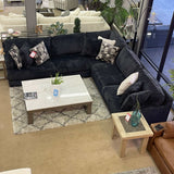 Lavernett Charcoal 3pc Symmetrical Sectional Sofa (Online Special Price) - Ornate Home