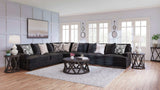 Lavernett Charcoal 4pc Sectional Sofa (Online Special Price) - Ornate Home