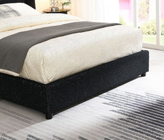 Laverni Black Queen Bed - Ornate Home