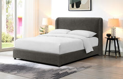 Laverni Gray Eastern King Bed - Ornate Home