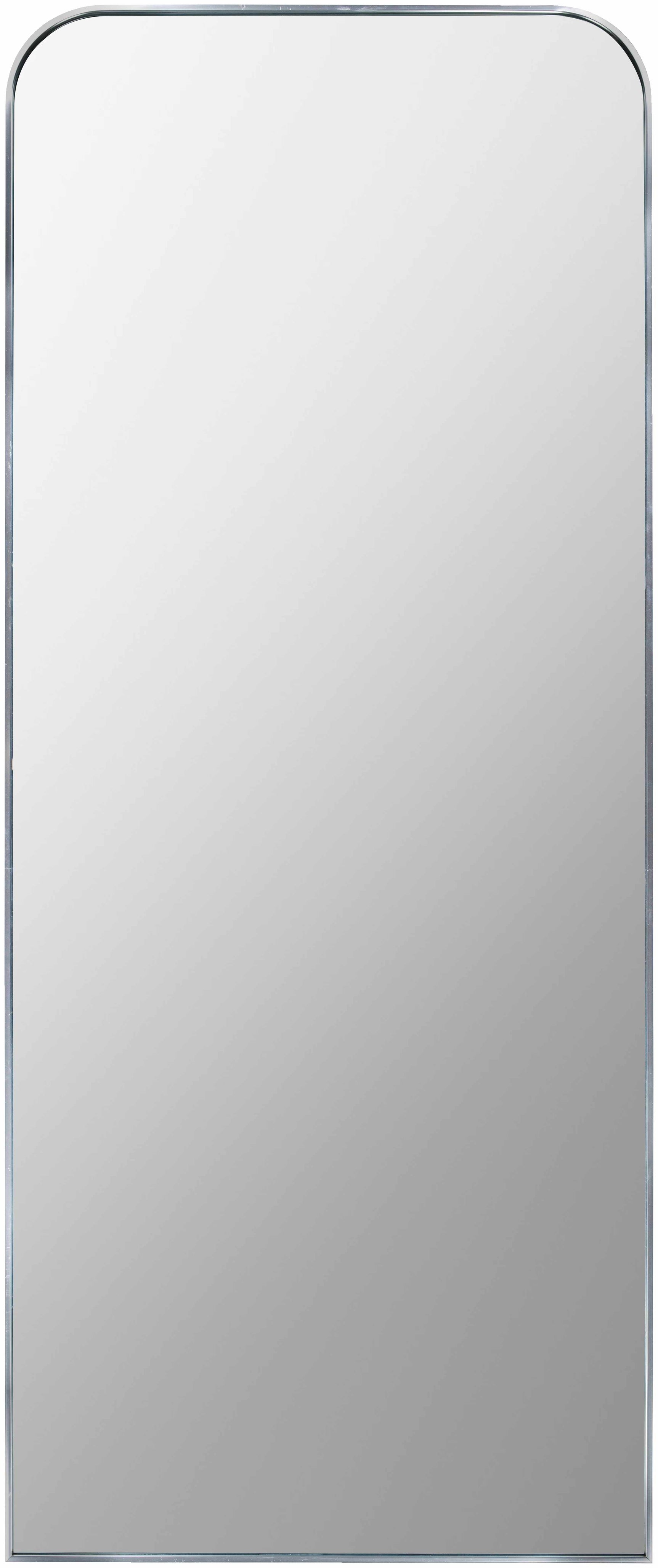 Lavezzola Metallic Silver Mirror - Clearance - Ornate Home
