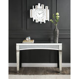 Lavina Mirrored & Faux Diamonds Wall Clock - Ornate Home