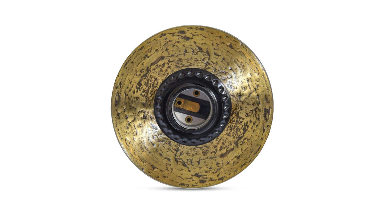 Lavinia Aged Brass Floor Lamp - Ornate Home