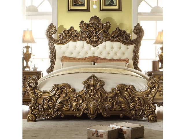 Lavinia Bronze California King Bed  / HD-8008 - Ornate Home