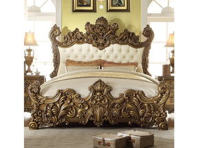 Lavinia Bronze Eastern King Bed  / HD-8008BR - Ornate Home
