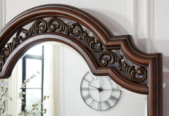 Lavinton Brown Bedroom Mirror - Ornate Home