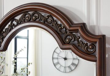 Lavinton Brown Bedroom Mirror - Ornate Home