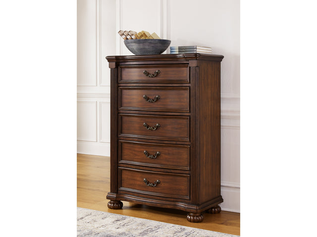 Lavinton Brown Chest of Drawers (Online Special Price) - Ornate Home