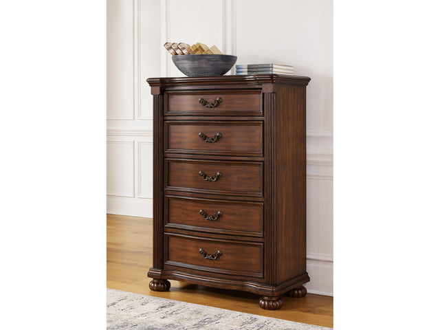 Lavinton Brown Chest of Drawers - Ornate Home