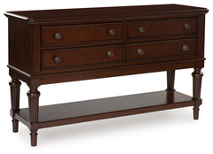 Lavinton Brown Dining Room Server - Ornate Home