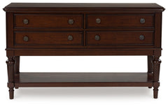 Lavinton Brown Dining Room Server - Ornate Home