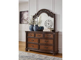 Lavinton Brown Dresser and Mirror (Online Special Price) - Ornate Home