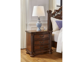Lavinton Brown Nightstand - Ornate Home