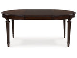 Lavinton Brown Oval Dining Room Table (Online Special Price) - Ornate Home