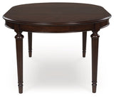 Lavinton Brown Oval Dining Room Table (Online Special Price) - Ornate Home