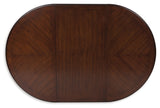 Lavinton Brown Oval Dining Room Table (Online Special Price) - Ornate Home