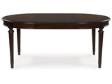 Lavinton Brown Oval Dining Room Table - Ornate Home