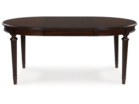 Lavinton Brown Oval Dining Room Table - Ornate Home