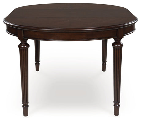 Lavinton Brown Oval Dining Room Table - Ornate Home