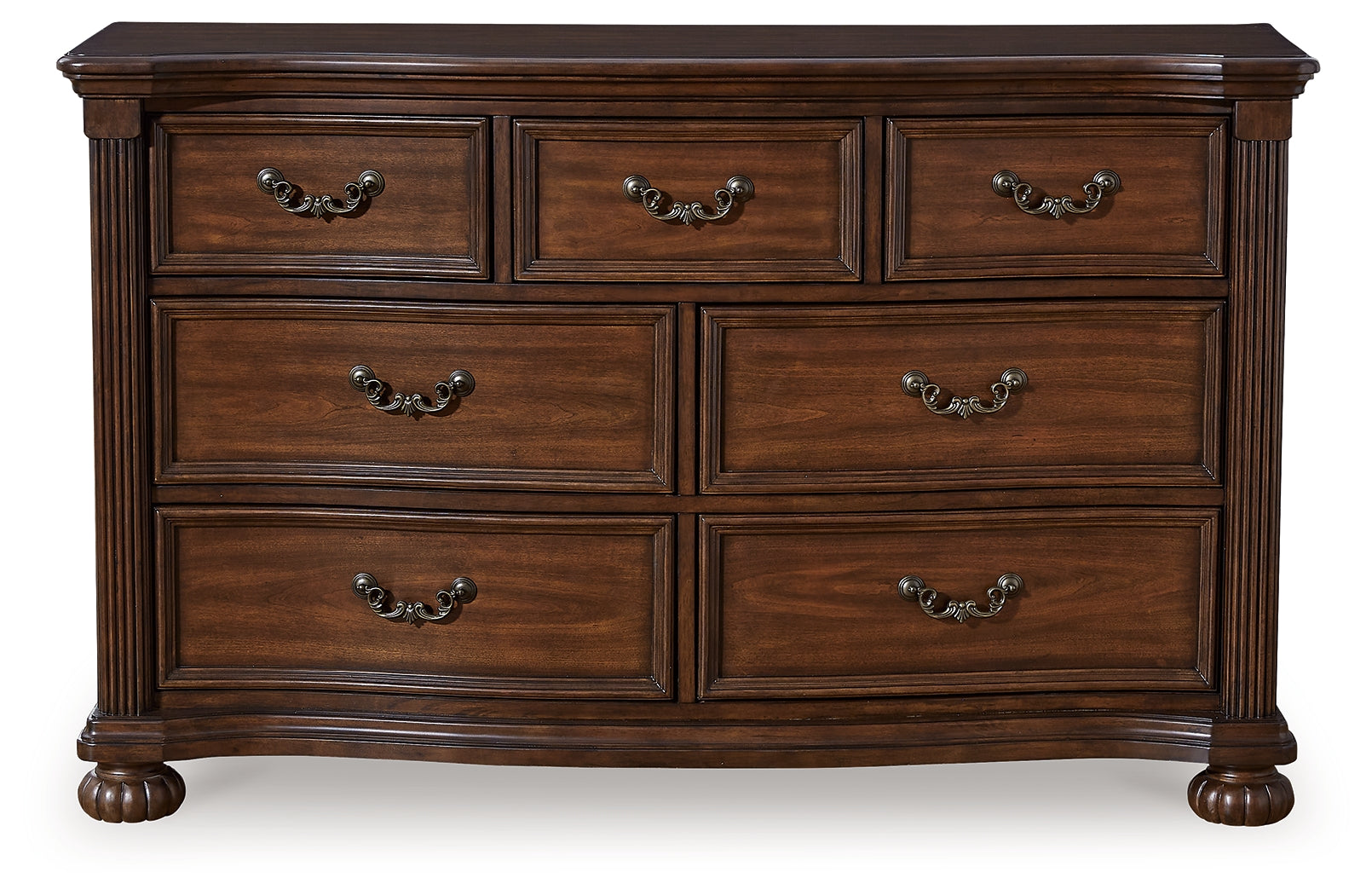 Lavinton Cherry Brown Dresser (Online Special Price) - Ornate Home