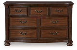 Lavinton Cherry Brown Dresser - Ornate Home