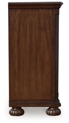 Lavinton Cherry Brown Dresser - Ornate Home