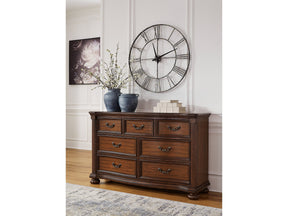 Lavinton Cherry Brown Dresser - Ornate Home