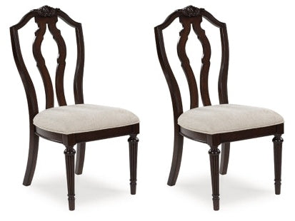 Lavinton Tan/Brown Dining Side Chair (Set of 2) - Ornate Home