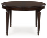 Lavinton Tan/Brown Extension Dining Table and 4 Chairs (Online Special Price) - Ornate Home
