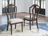 Lavinton Tan/Brown Extension Dining Table and 4 Chairs (Online Special Price) - Ornate Home