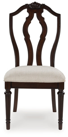 Lavinton Tan/Brown Extension Dining Table and 6 Chairs - Ornate Home
