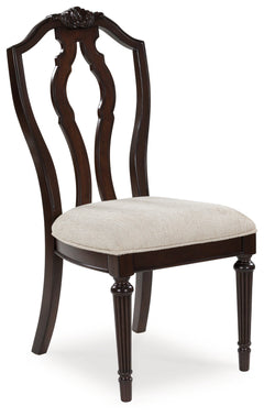 Lavinton Tan/Brown Extension Dining Table and 6 Chairs - Ornate Home