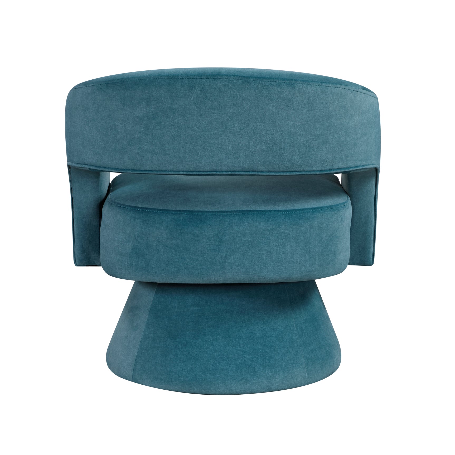 Lavon Dark Teal Swivel Chair - Ornate Home