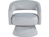 Lavon Gray Swivel Chair - Ornate Home