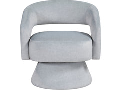 Lavon Gray Swivel Chair - Ornate Home