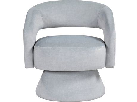 Lavon Gray Swivel Chair - Ornate Home