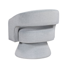 Lavon Gray Swivel Chair - Ornate Home