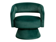 Lavon Green Swivel Chair - Ornate Home