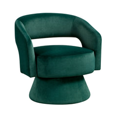 Lavon Green Swivel Chair - Ornate Home