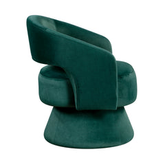 Lavon Green Swivel Chair - Ornate Home